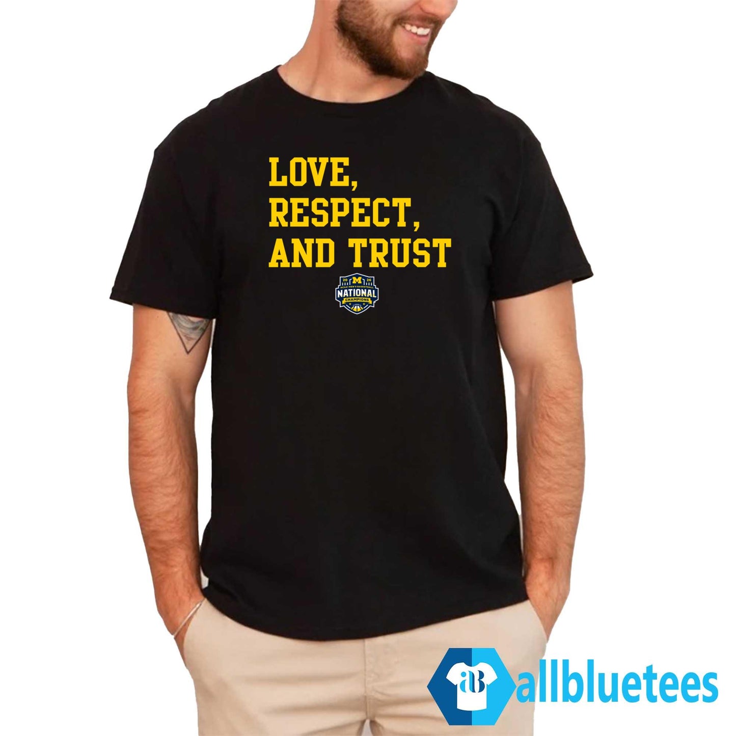 Michigan 2026 Love Respect Trust Shirt