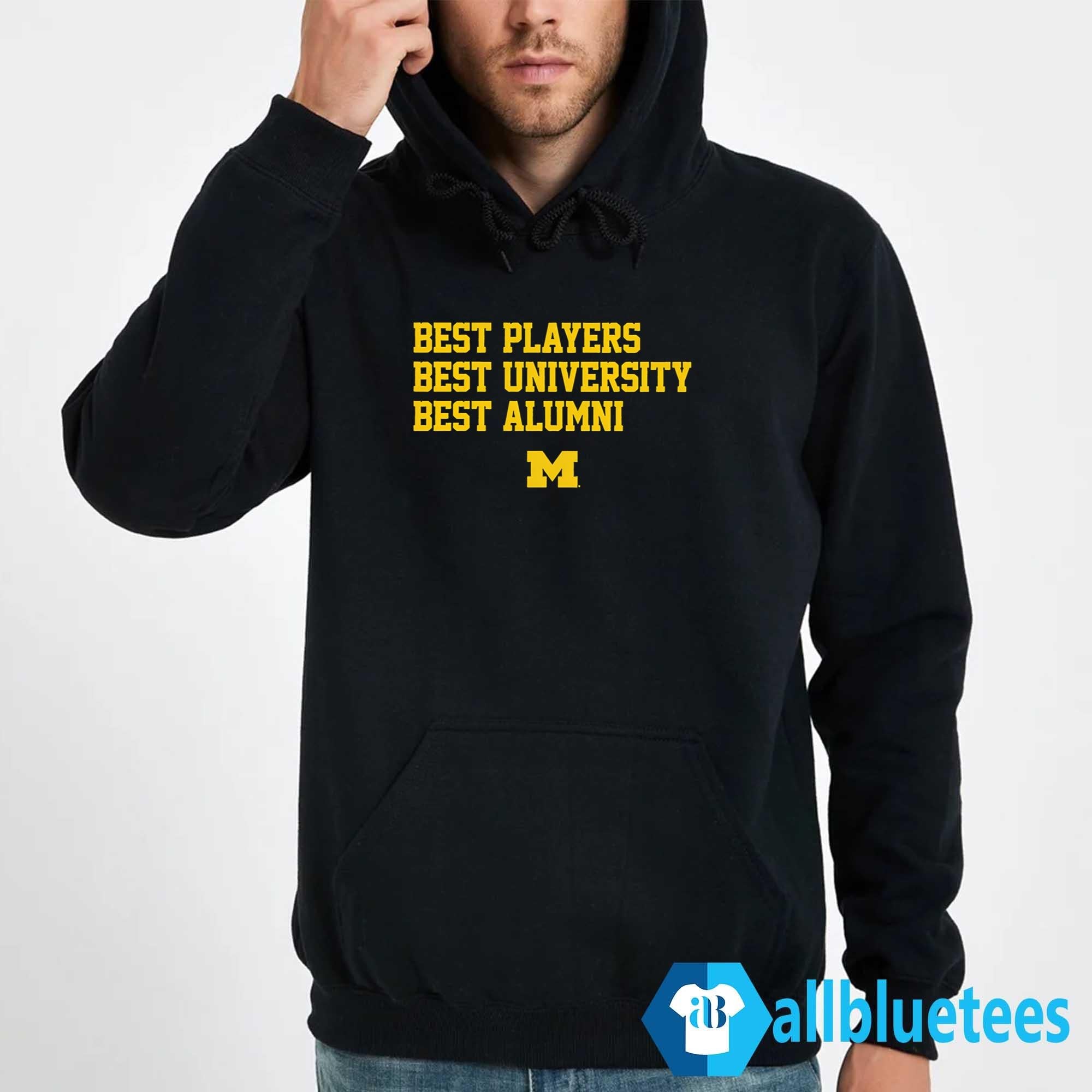 Michigan Best Players University Alumni Shirt