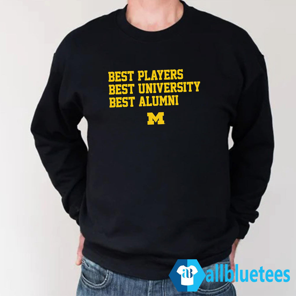 Michigan Best Players University Alumni Shirt