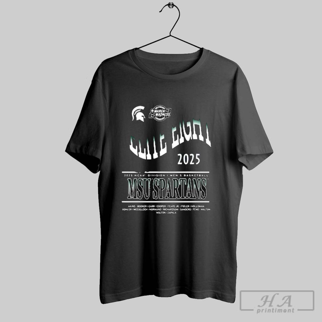 Michigan State Spartans Ncaa Division I Mens Basketball Elite Eight March Madness 2025