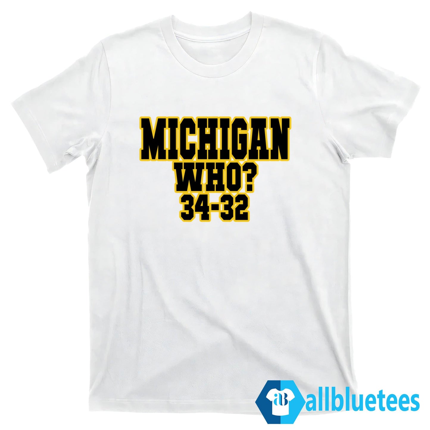 Michigan Who 34 32 Shirt