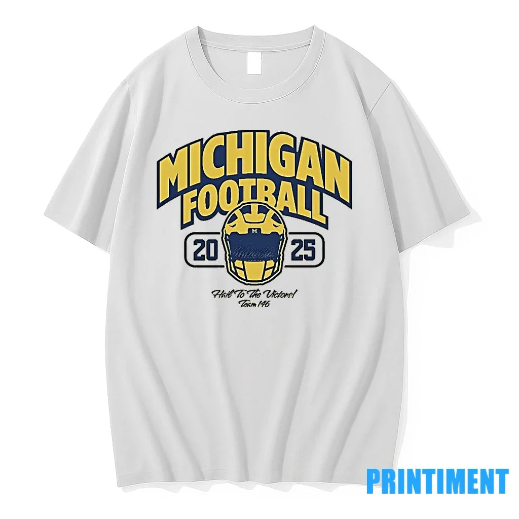 Michigan Wolverines 2025 Hail To The Victory Team 146 Tshirts Sweater
