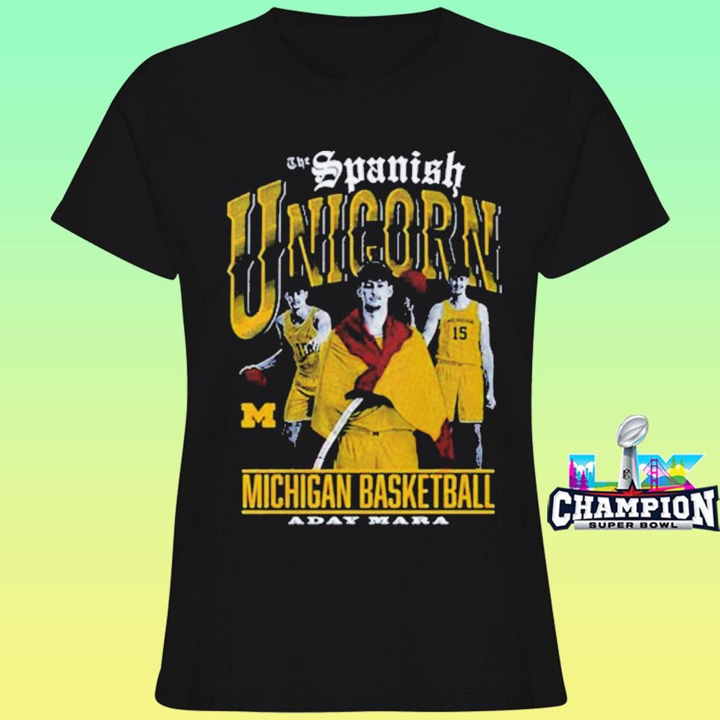 Michigan Wolverines Aday Mara The Spanish Unicorn Shirt
