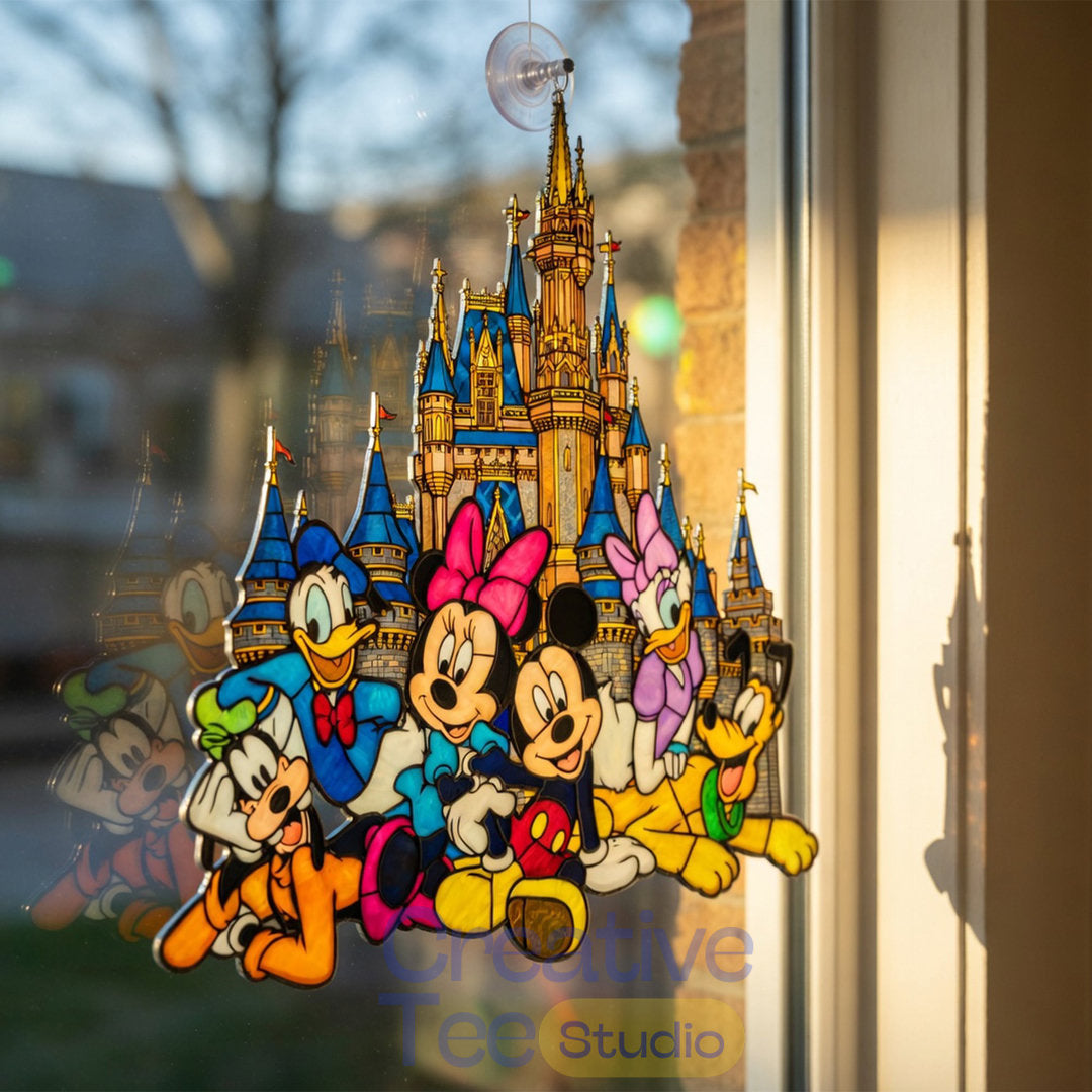 Mickey Mouse & Friends Premium Suncatcher Home Decor