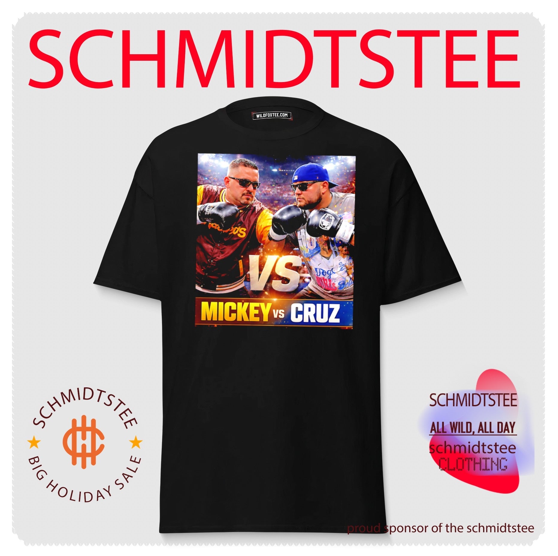 Mickey vs Cruz poster shirt