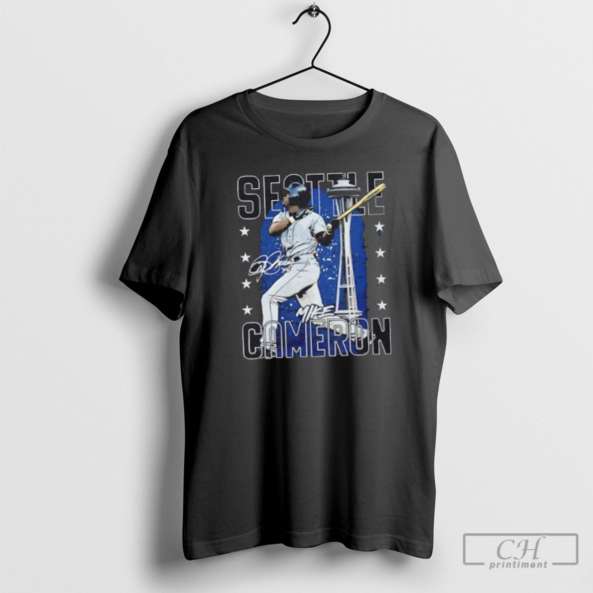 Mike Cameron Seattle Mariners Gritty Signature Shirt Sweater