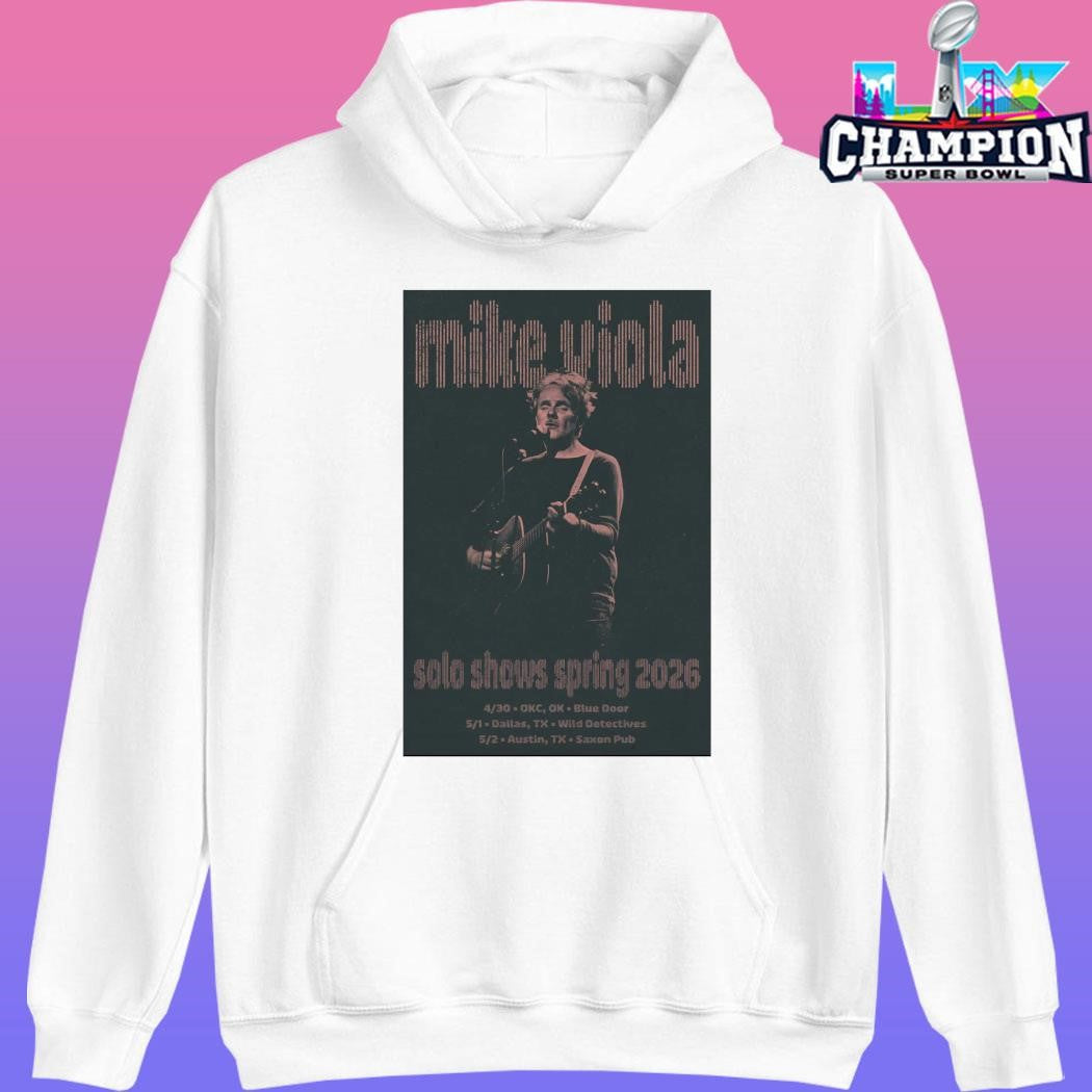 Mike Viola Solo 2026 Shows Spring Shirt