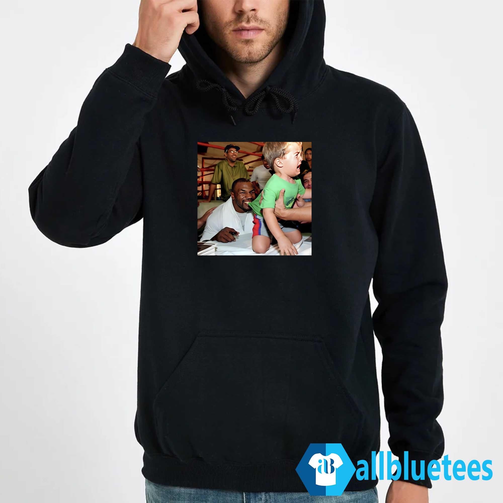 Mike Tyson Biting Kids Shirt