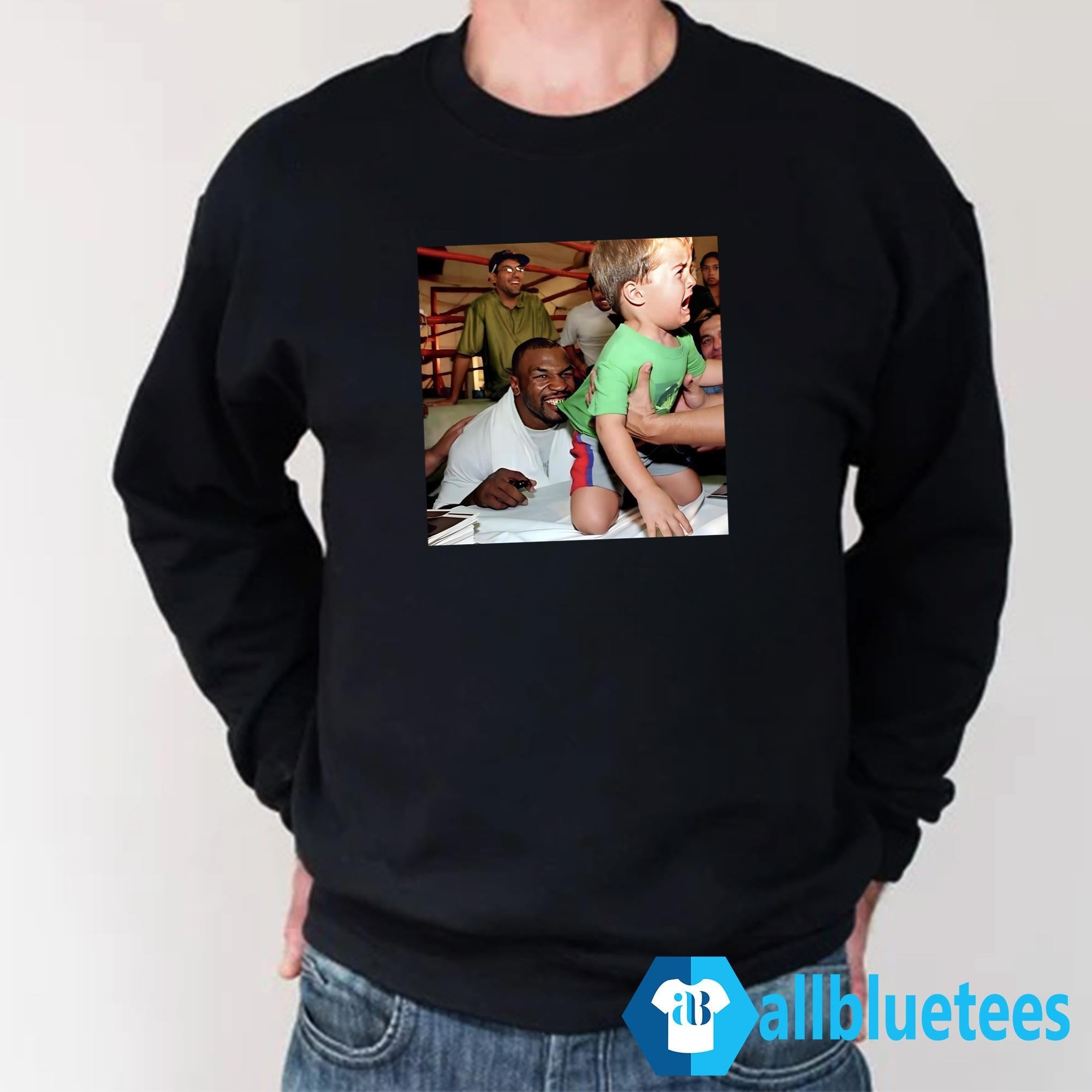 Mike Tyson Biting Kids Shirt