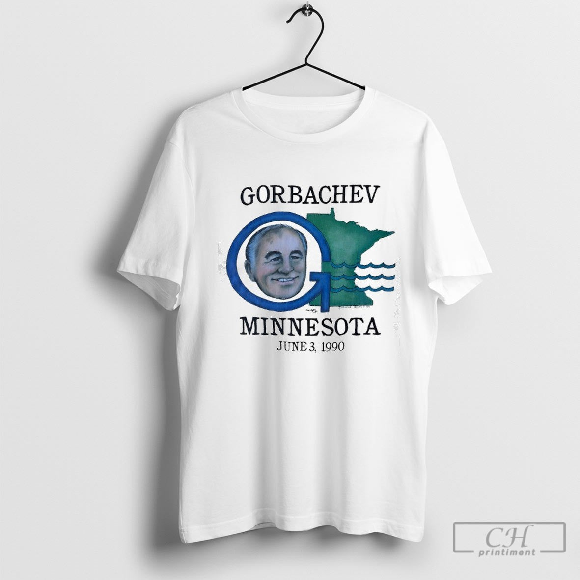 Mikhail Gorbachev Minnesota June 3 1990 Shirt Sweater
