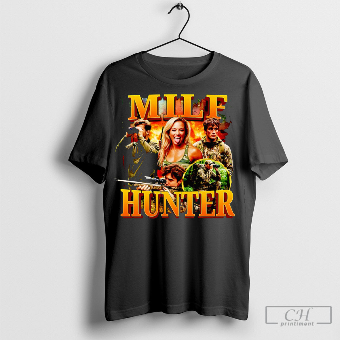 Milf Hunter Graphic Sweater