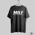 Milf Man I Love Football Shirt Trendy