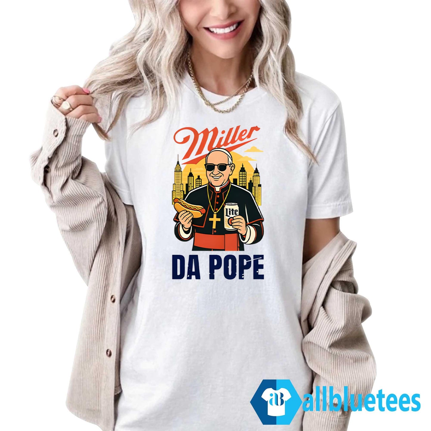 Miller Lite Da Pope Shirt