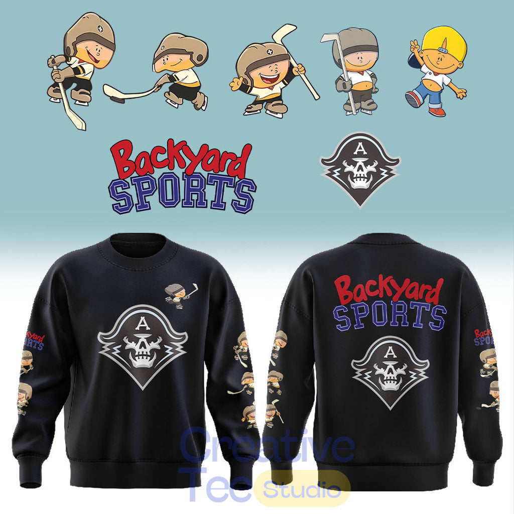 Milwaukee Admirals Backyard Sports Night Hoodie