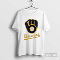 Milwaukee Brewers 2025 Mlb Logo Baseball T Shirt Sweater