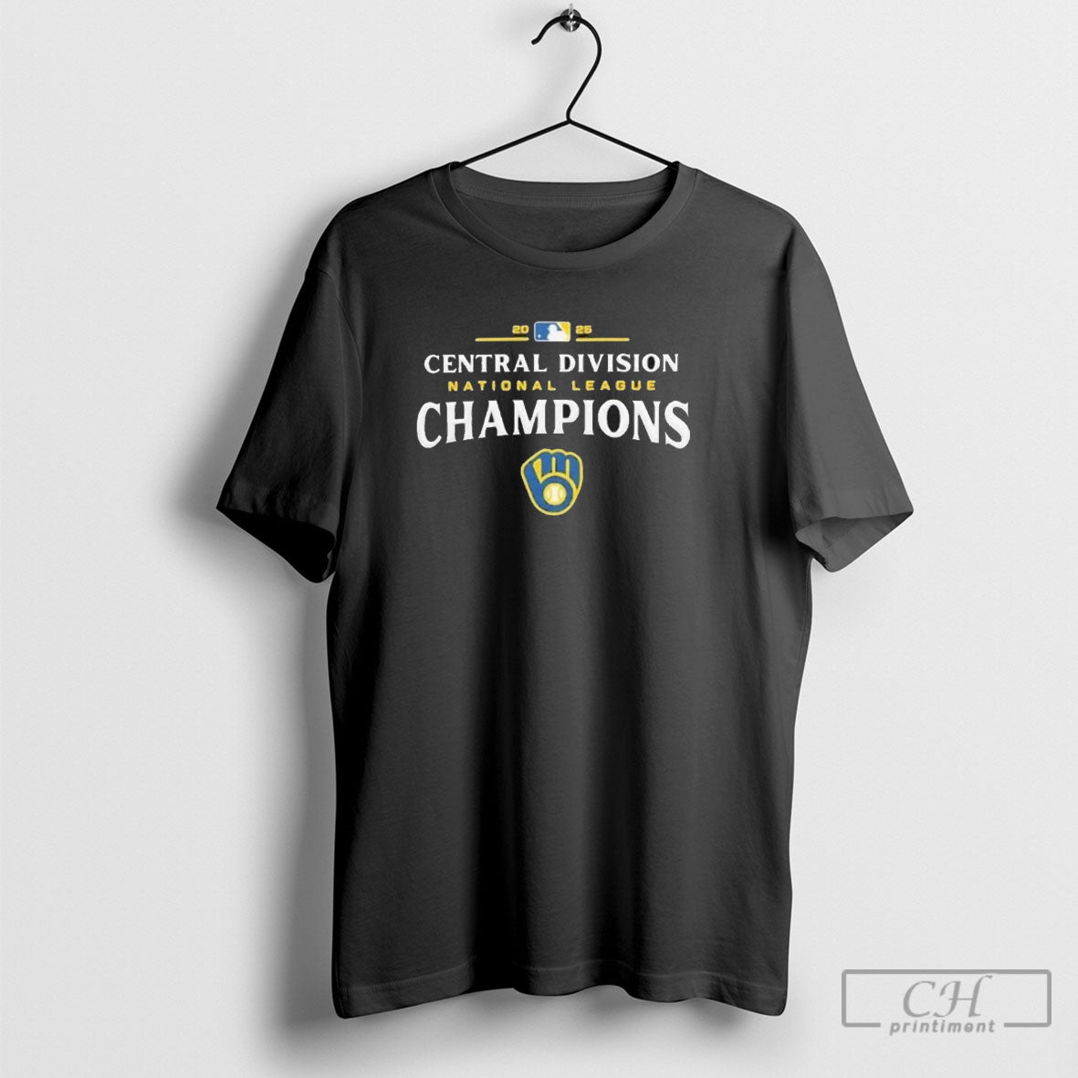 Milwaukee Brewers 2025 Nl Central Division Champions Shirt Sweater