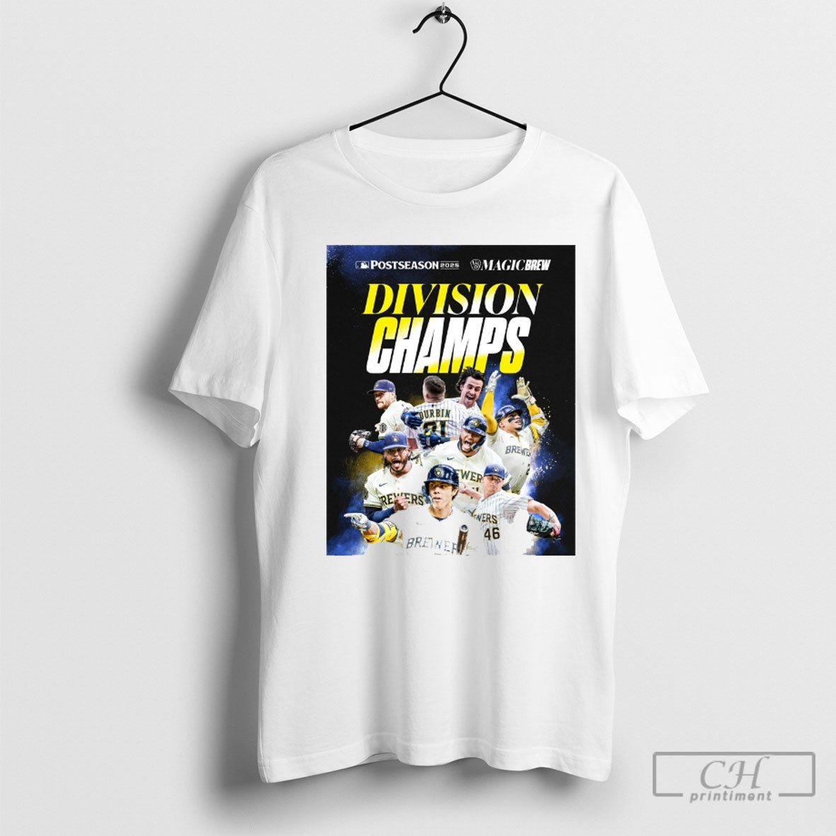 Milwaukee Brewers National League Central Division Championship 2025 Mlb Postseason