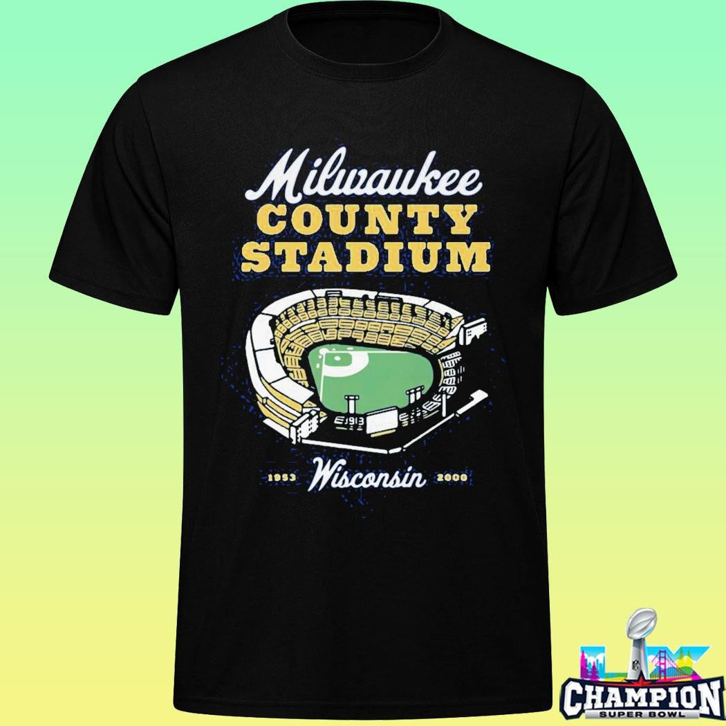 Milwaukee County Stadium Wisconsin Shirt