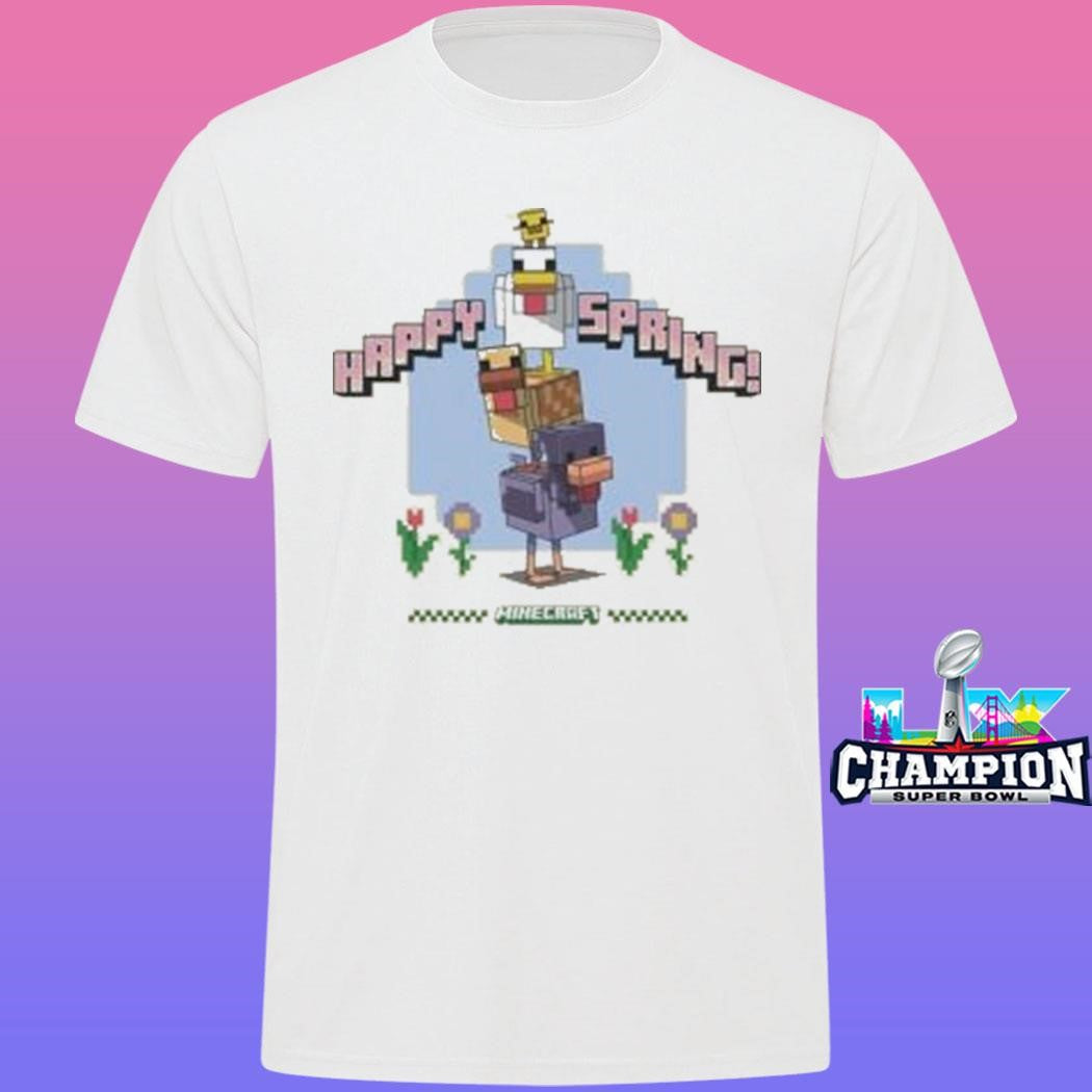 Minecraft Minecraft Happy Spring Shirt