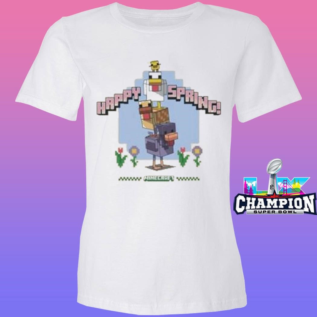 Minecraft Minecraft Happy Spring Shirt