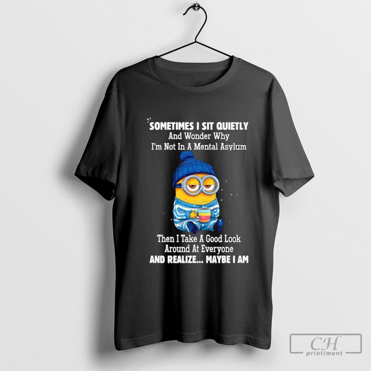 Minion Sometimes I Sit Quietly And Wonder Why Im Not In A Mental Asylum