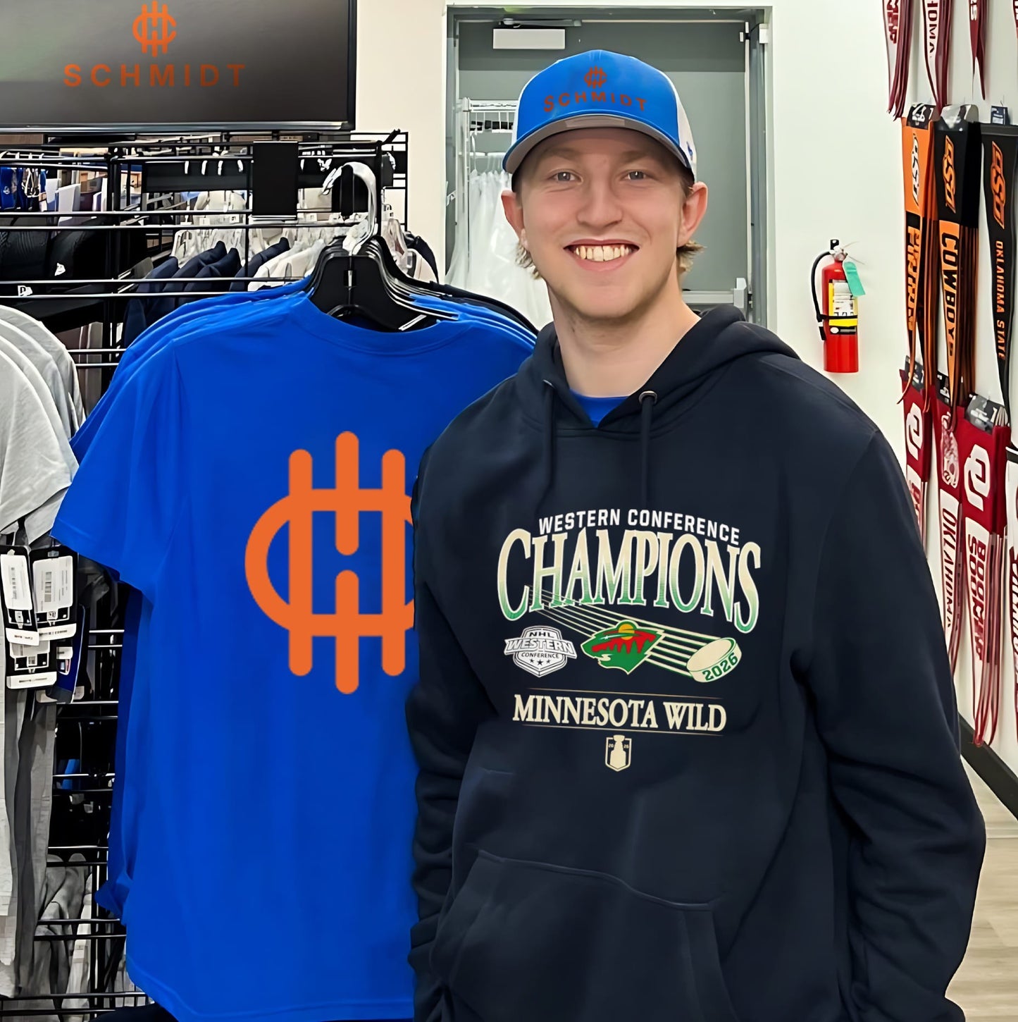 Minnesota Wild 2026 Western Conference Champions logo shirt