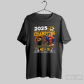 Mizzou Tigers Border Showdown Champions 2025 Memorial Stadium Helmet Mascot T Shirt