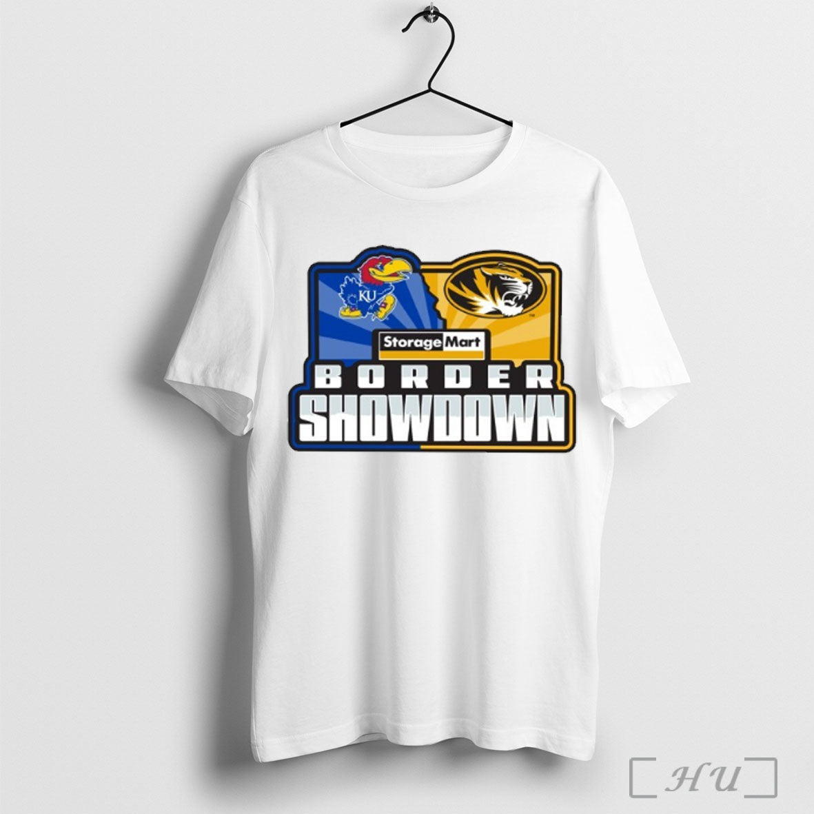 Mizzou Tigers Border Showdown Mu Vs Ku T Shirt