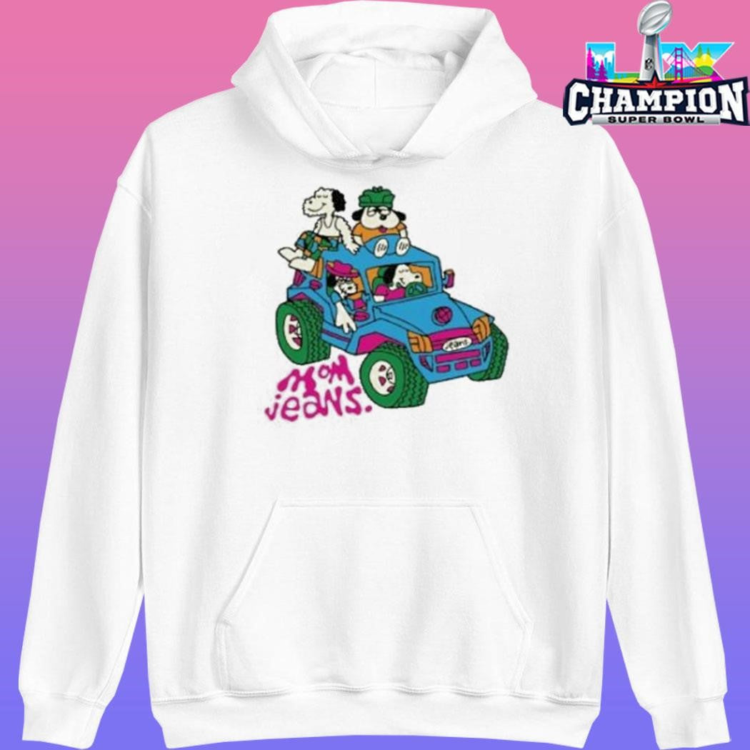 Mom Jeans Gorillaz Mock Shirt