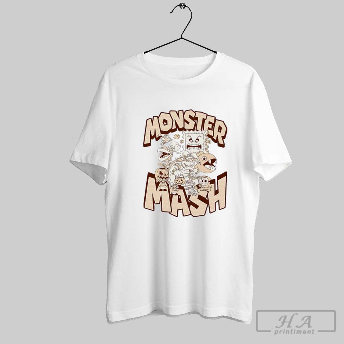 Monster Mash Halloween Style Game Villain