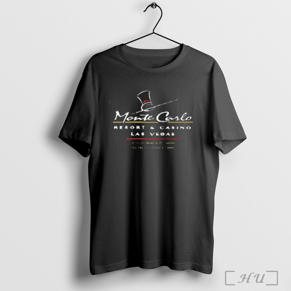 Monte Carlo Las Vegas Vintage T Shirt