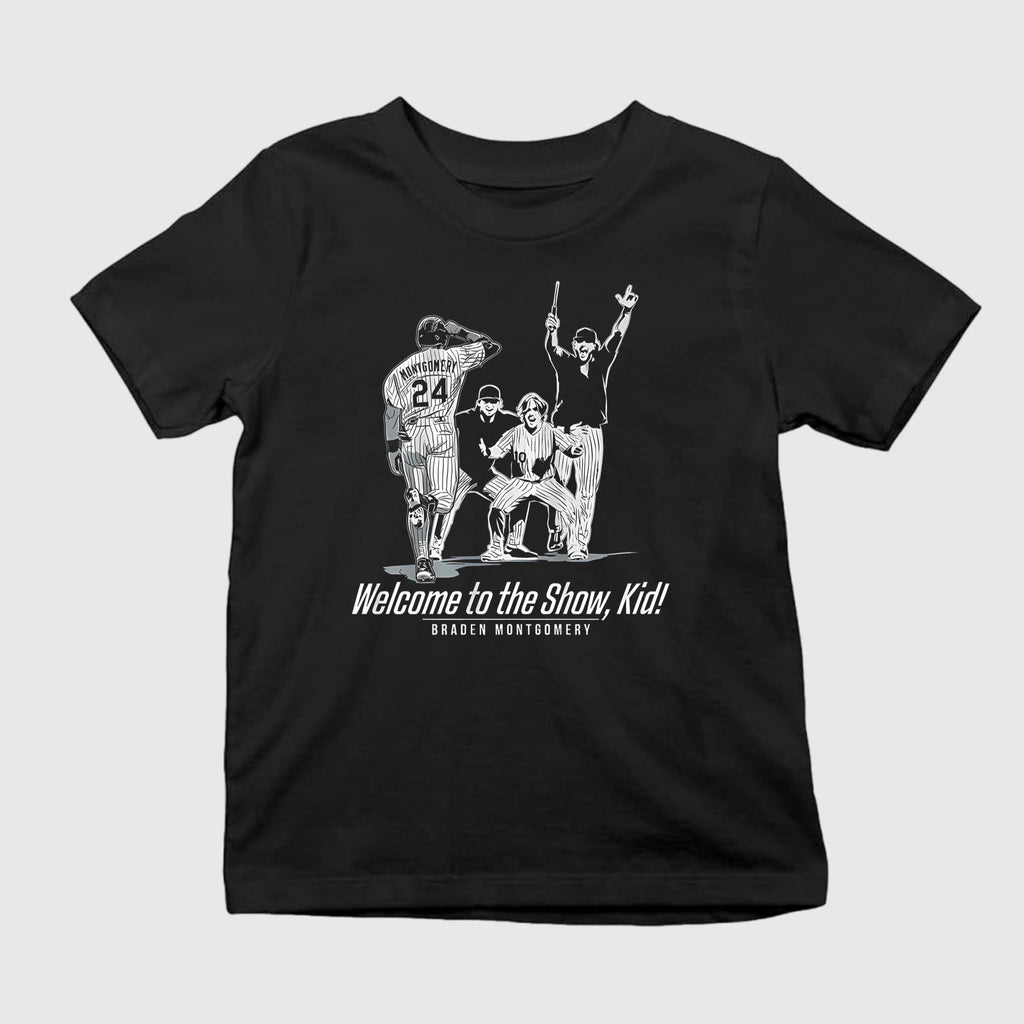 Montgomery Welcome To The Show Kid Shirt