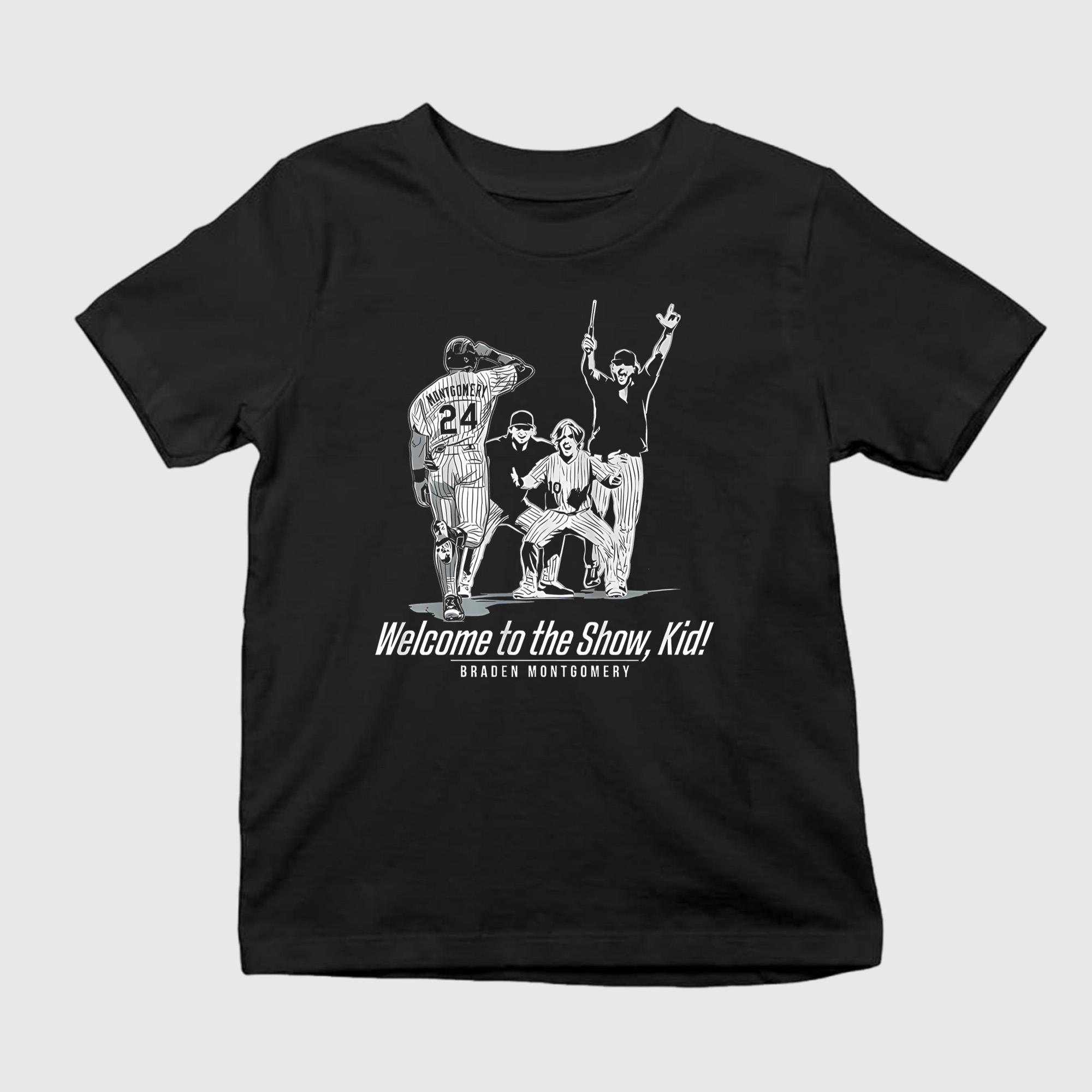 Montgomery Welcome To The Show Kid Shirt