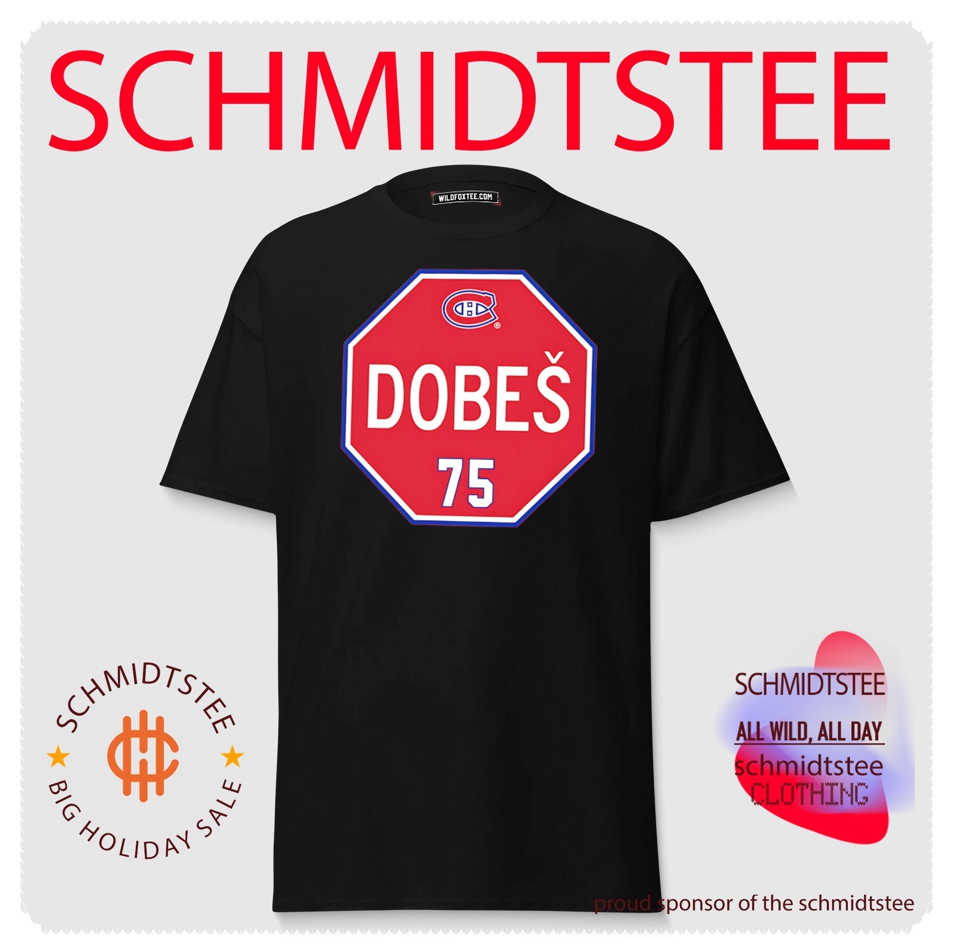 Montréal Canadiens Dobeš 75 sign shirt
