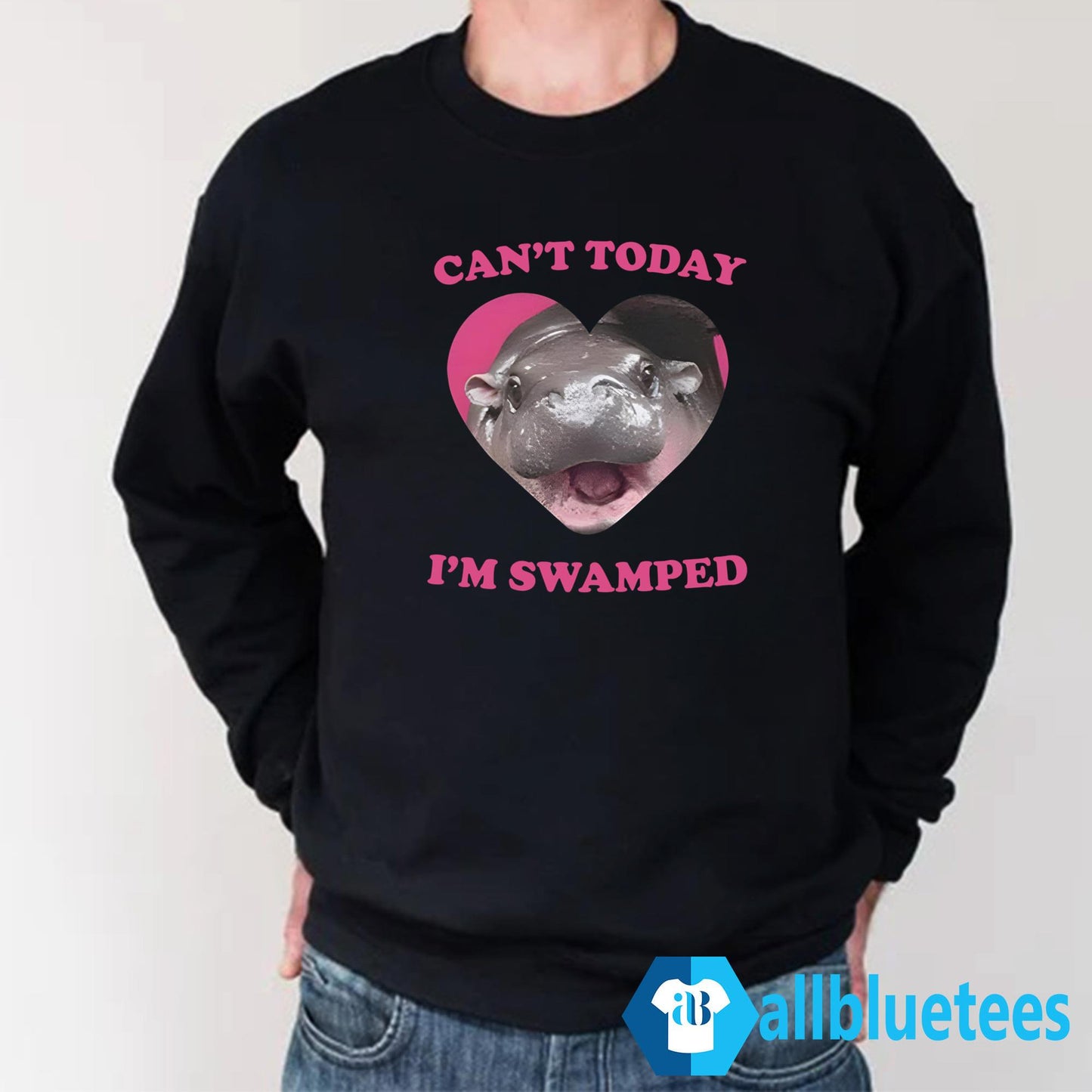 Moo Deng Can’t Today I’m Swamped Shirt