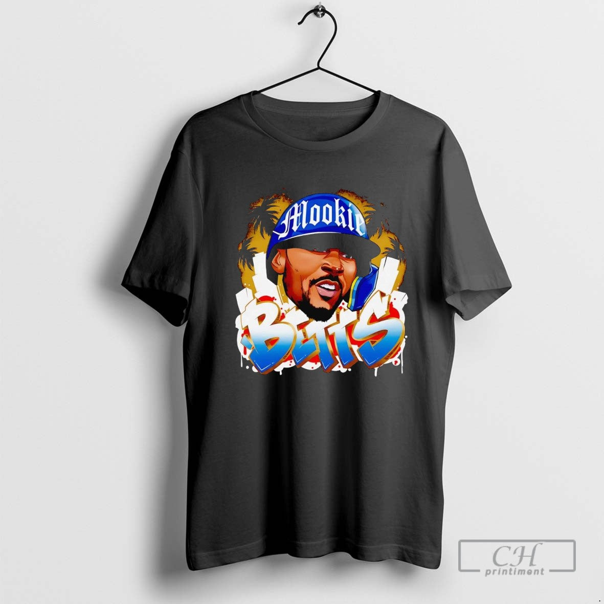 Mookie Betts Graffiti Mookie Los Angeles Dodgers