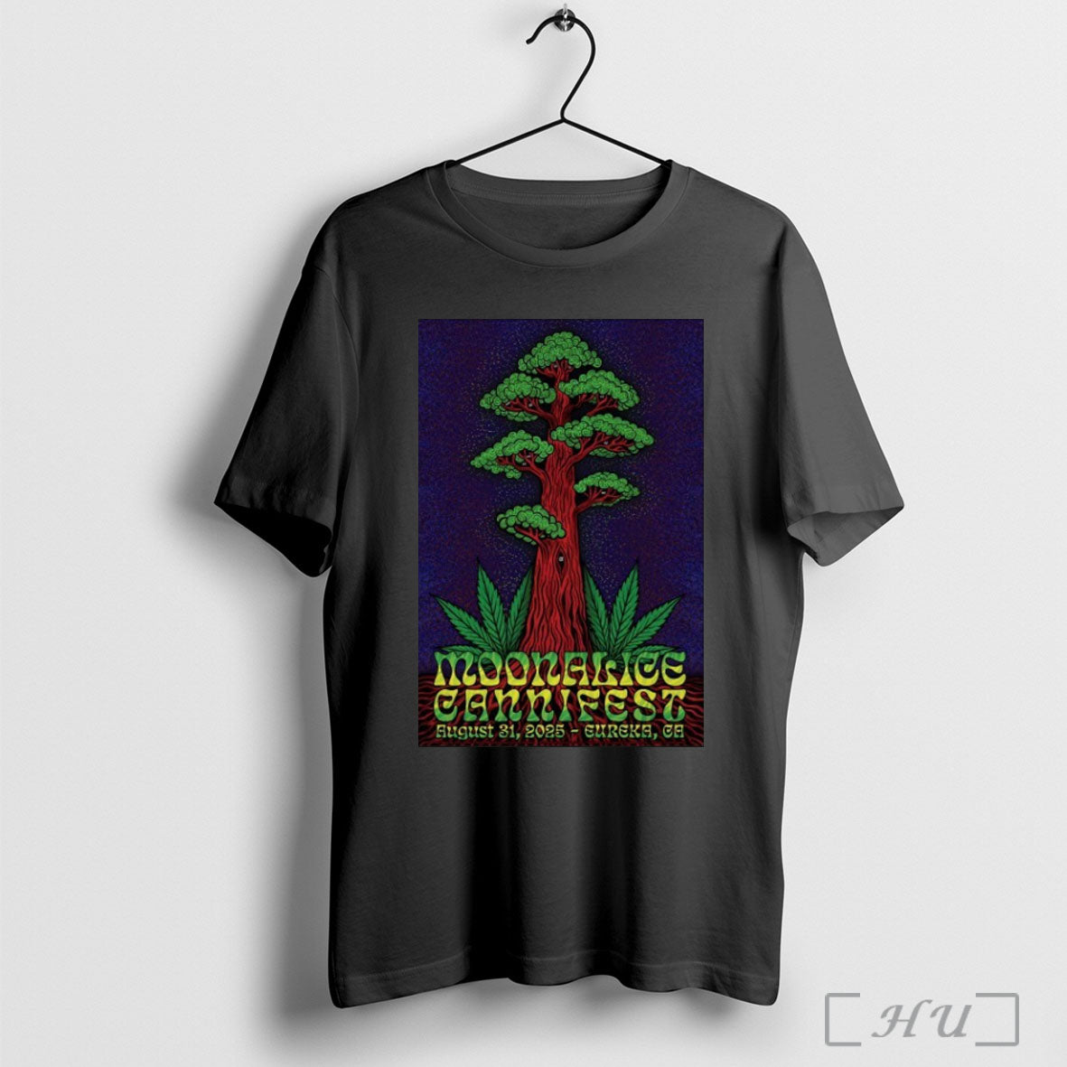 Moonalice At Cannifest On Aug 31 2025 Tree T Shirt
