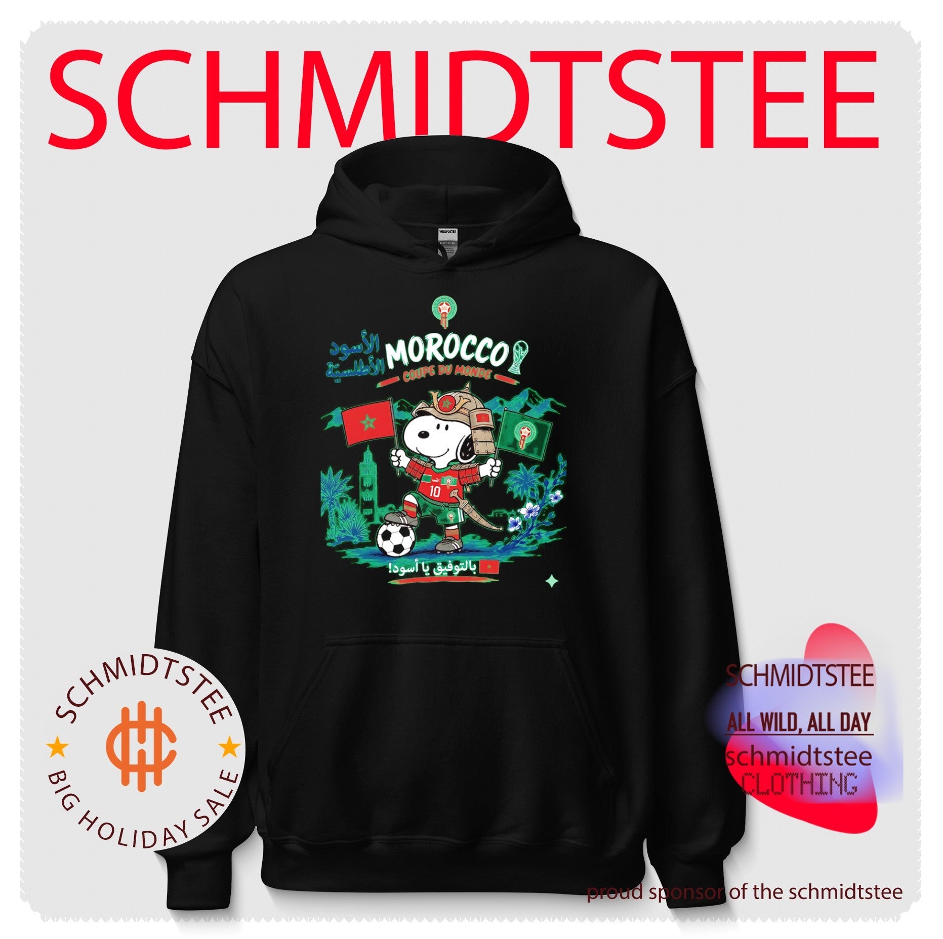 Morocco World Cup Snoopy shirt