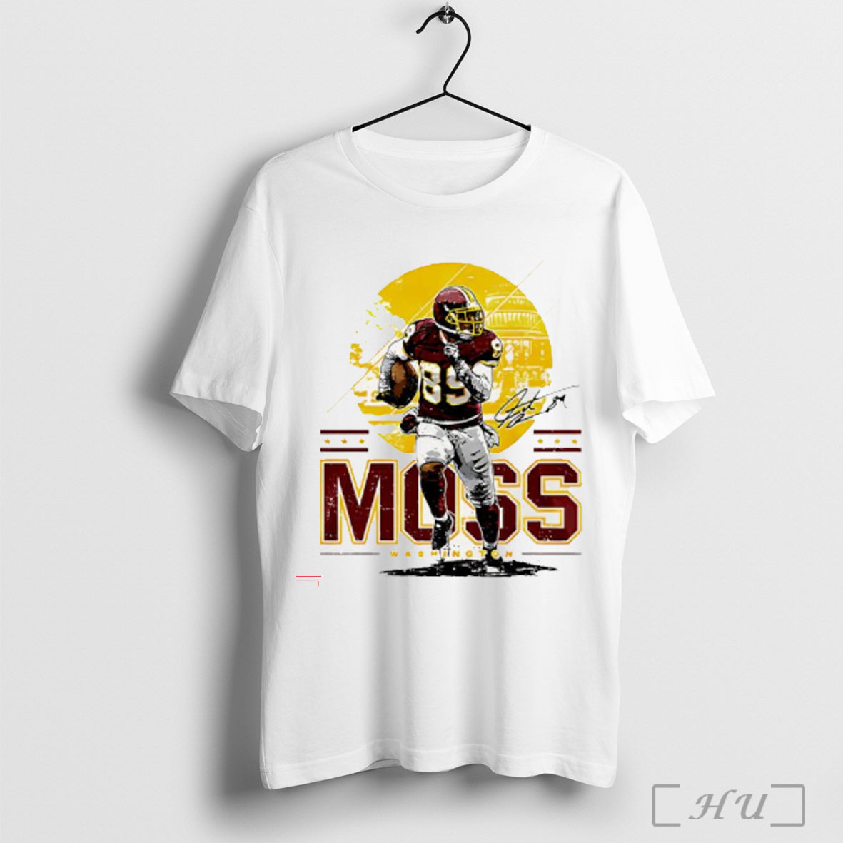 Moss Ring Of Fame Bound Washington Signature T Shirt
