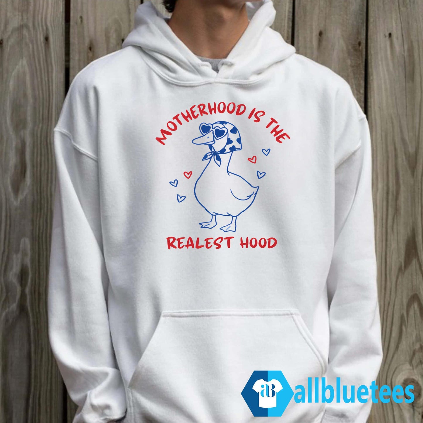 Motherhood Is The Realest Hood Mother Duck Shirt