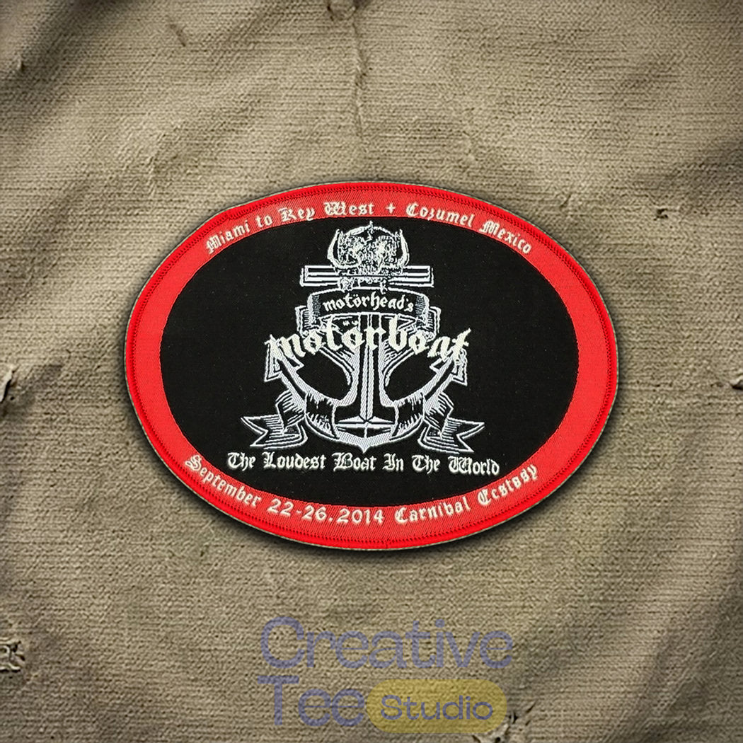 Motörhead “Loudest Boat” Embroidered Iron-On Patch