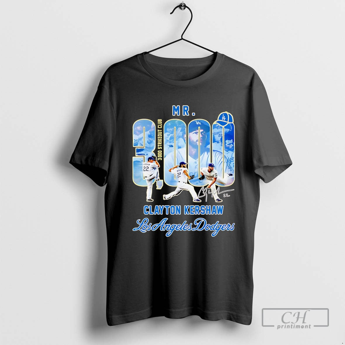 Mr 3000 Strikeout Club Clayton Kershaw Los Angeles Dodgers