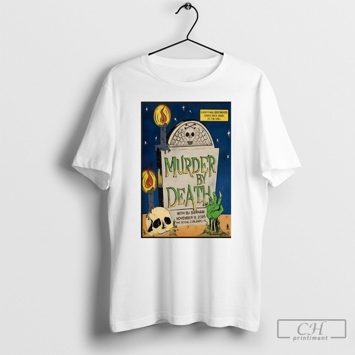 Murder By Death Nov 11 2025 The Social In Orlando Fl Shirt Sweater