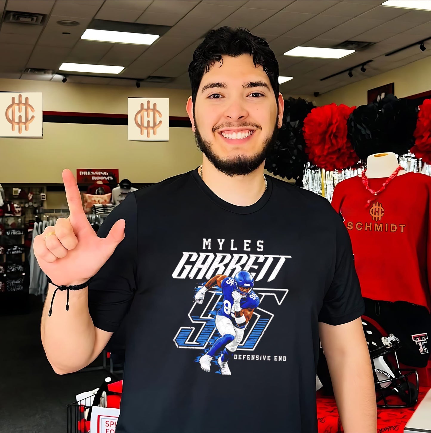 Myles Garrett Los Angeles Rams Dash shirt