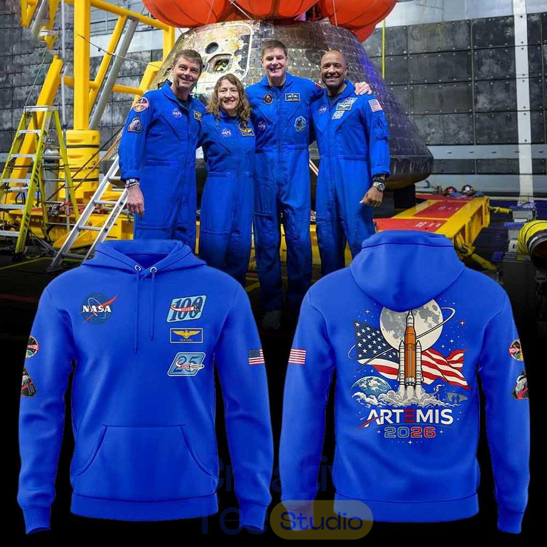 NASA 2026 Artemis II Moon Mission Special Hoodie