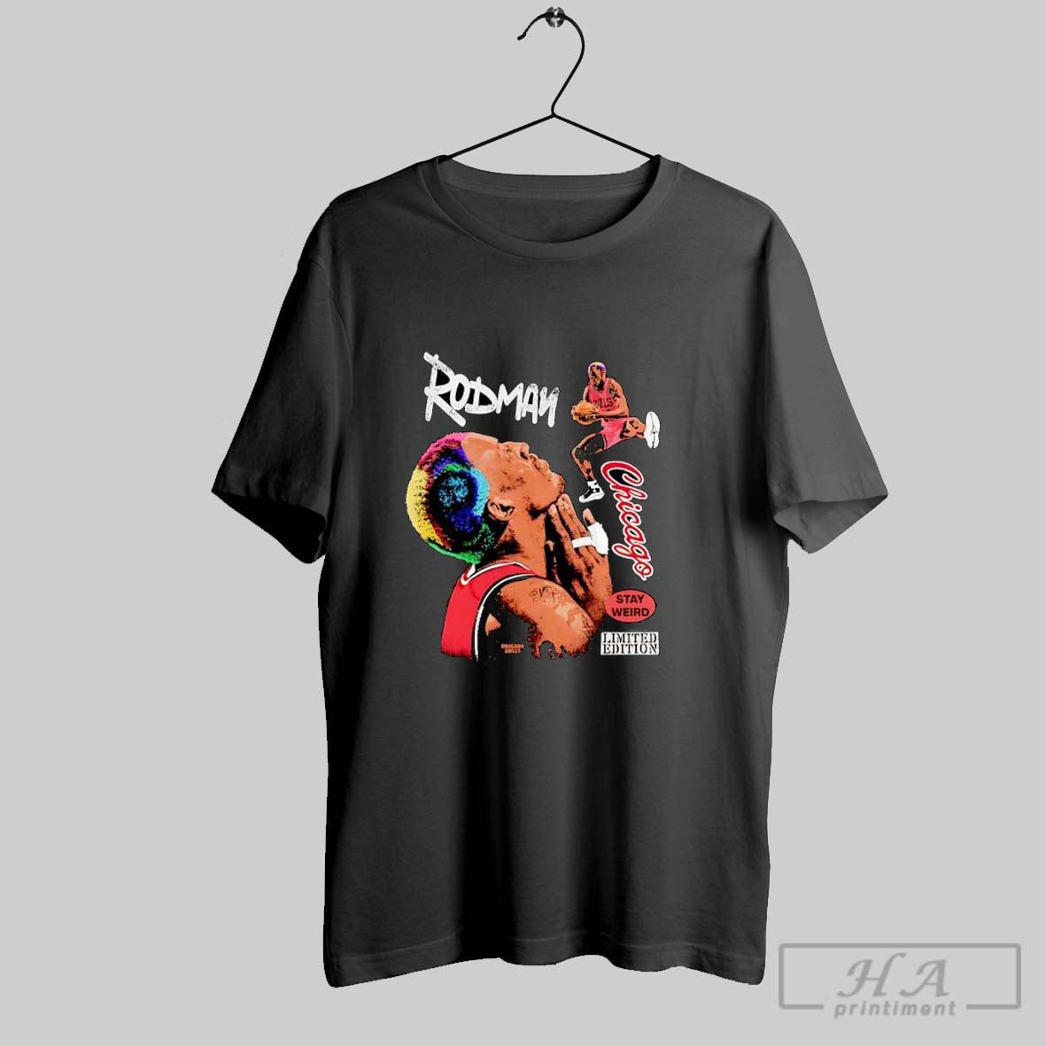 Nba Dennis Rodman Basketball Pray Retro Shirt Hoodie Sweater Longsleeve And V Neck