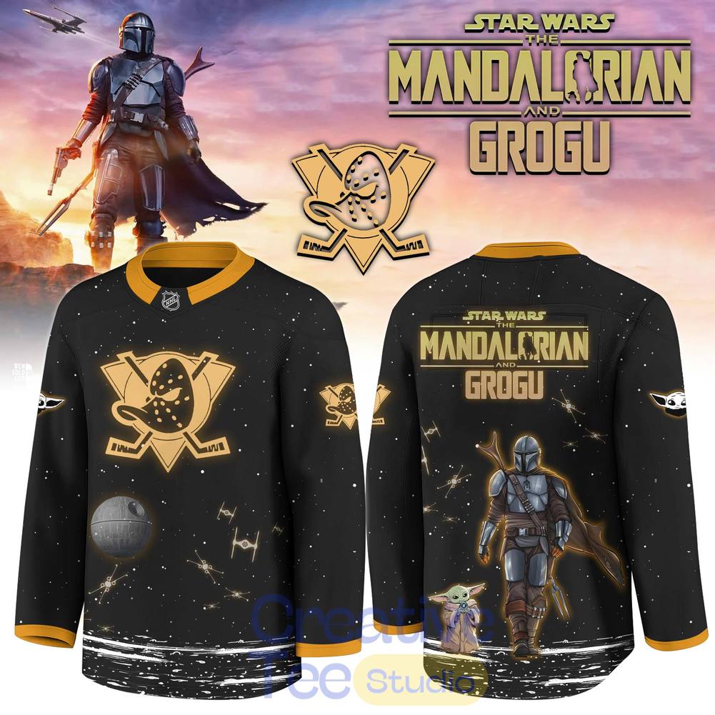 NHL All Teams x Star Wars The Mandalorian & Grogu Limited Edition Jersey