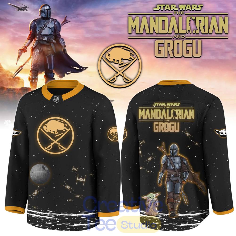 NHL All Teams x Star Wars The Mandalorian & Grogu Limited Edition Jersey