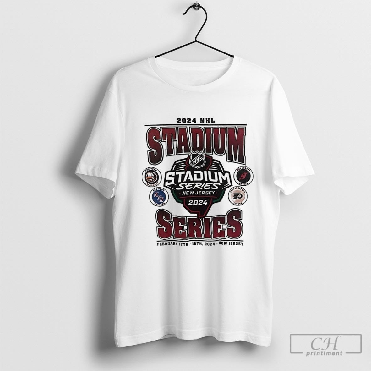 Nhl Stadium Series New Jersey 2024 Shirt Sweater