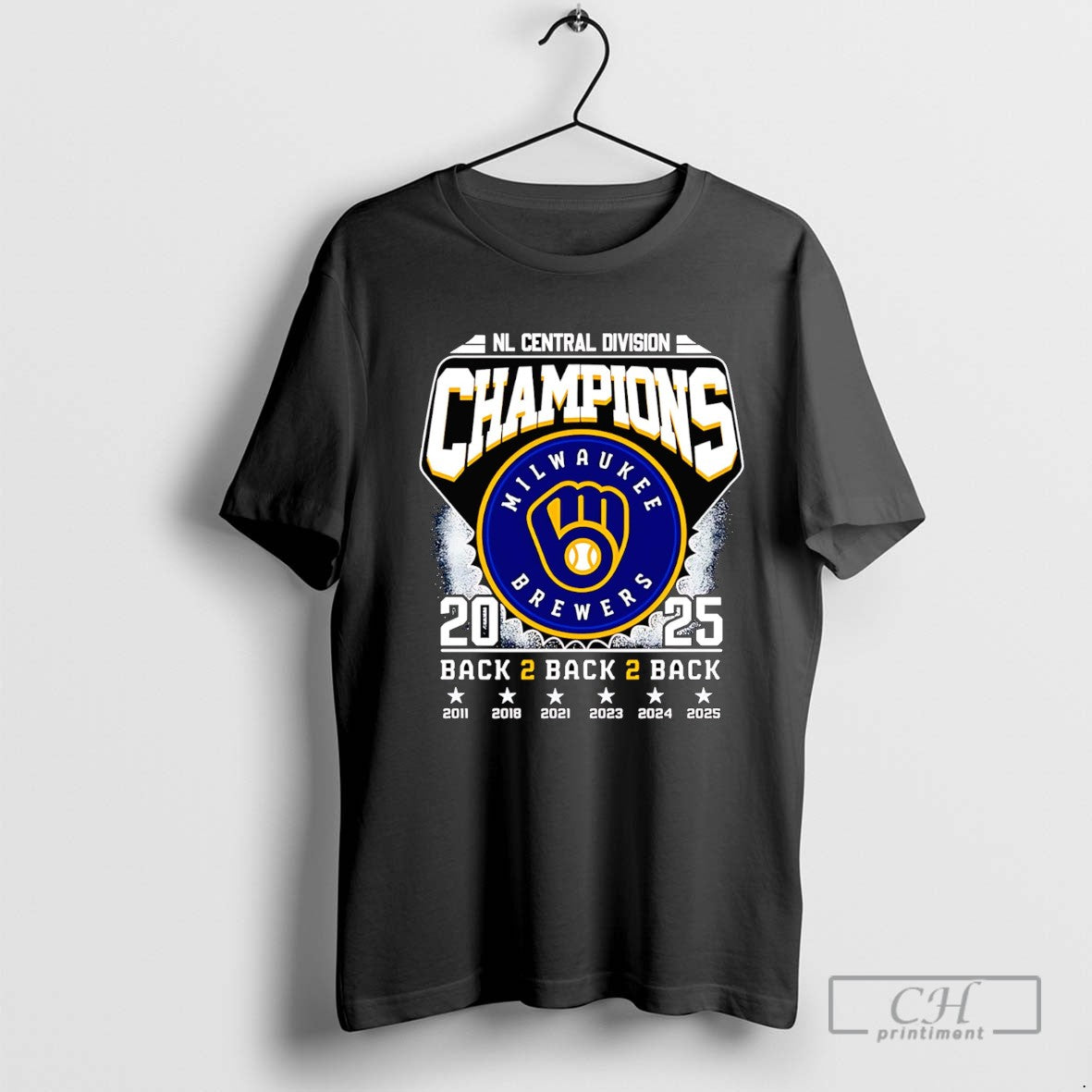 Nl Central Division Champions 2025 Milwaukee Brewers